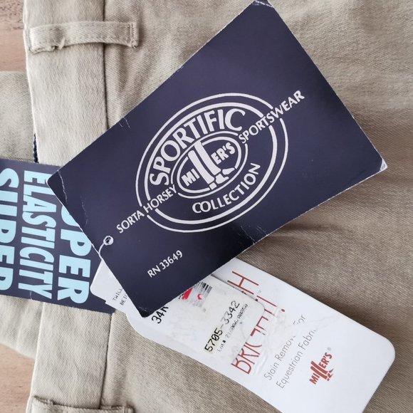 Vintage Miller's Equestrian Breeches NWT - Picture 7 of 8